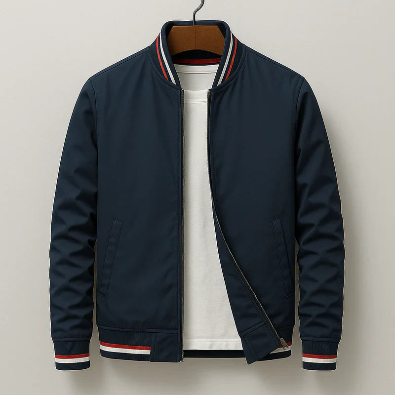 ST™ Stylish Striped Bomber Jacket