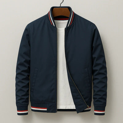 ST™ Stylish Striped Bomber Jacket