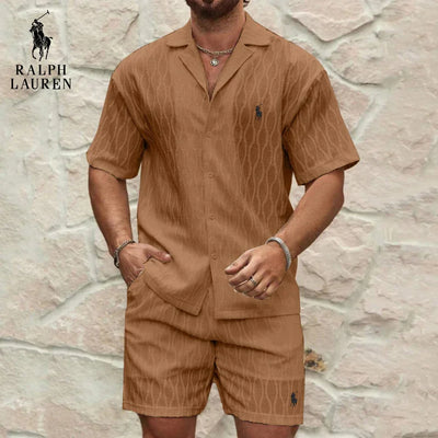 RL™ Textured Shirt & Shorts Summer Set