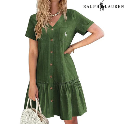 RL™ Fitted Strappy Summer Dress